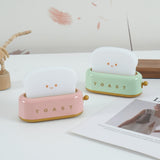 Toaster Nachtlamp – Schattige & Oplaadbare LED Lamp voor een Gezellige Gloed