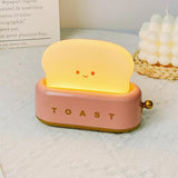 Toaster Nachtlamp – Schattige & Oplaadbare LED Lamp voor een Gezellige Gloed
