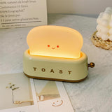 Toaster Nachtlamp – Schattige & Oplaadbare LED Lamp voor een Gezellige Gloed