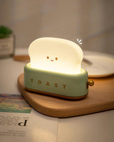 Toaster Nachtlamp – Schattige & Oplaadbare LED Lamp voor een Gezellige Gloed