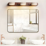Travertine Duo Wandlamp – Elegante Natuurlijke Steen & Houten LED Wandlamp