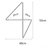 Triad Kapstok - Geometrische Multifunctionele Kapstok van Metaal