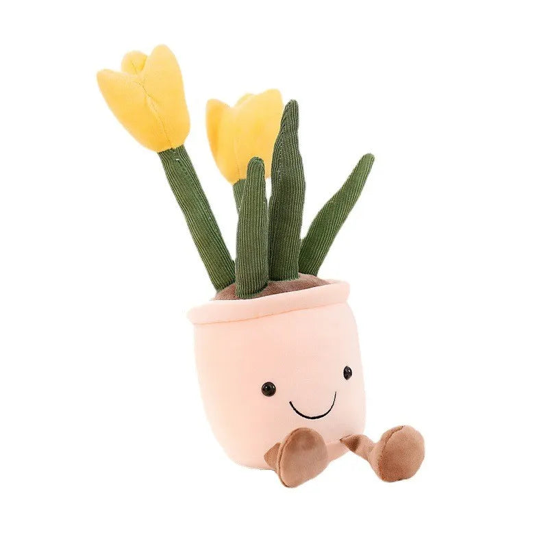 Lustige Bloemen Pluchefiguur - BloomBuddy