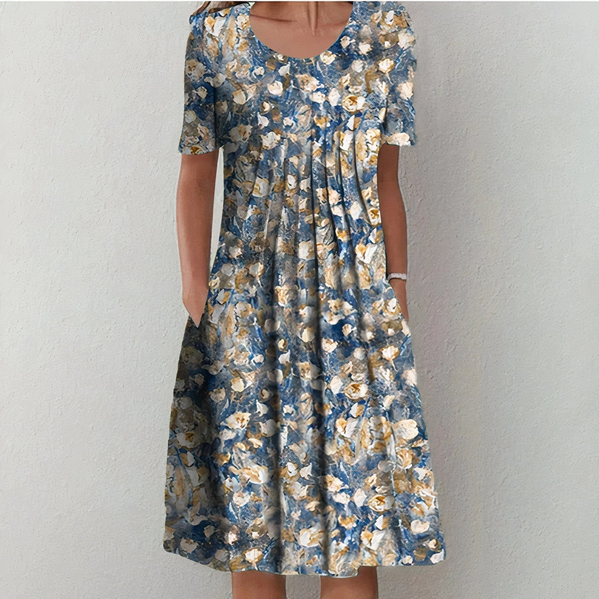 Stijlvolle jurk met tijdloos design voor vrouwen | Perfect voor lente/zomer