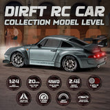 Ultimate Drift Racer – RC-auto 1:24 met LED-wielen & vierwielaandrijving