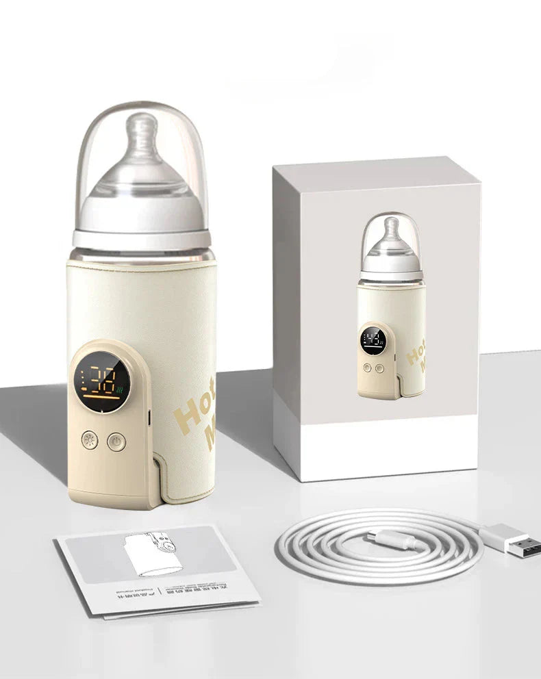 Slimme Babyflesverwarmer – Snel en Veilig Temperatuurbeheer