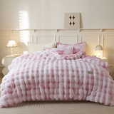 Ultra Gezellige Melk Fleece Dekbed - Lichte Pluche Dekbed voor Comfort het Hele Jaar Door
