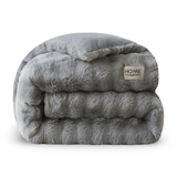 Ultra Gezellige Melk Fleece Dekbed - Lichte Pluche Dekbed voor Comfort het Hele Jaar Door