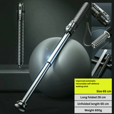 Telescopische Veiligheidsstok | Automatische Een-Klik Uitbreiding | Premium Legering Staal Constructie | Antislip Ergonomische Grip