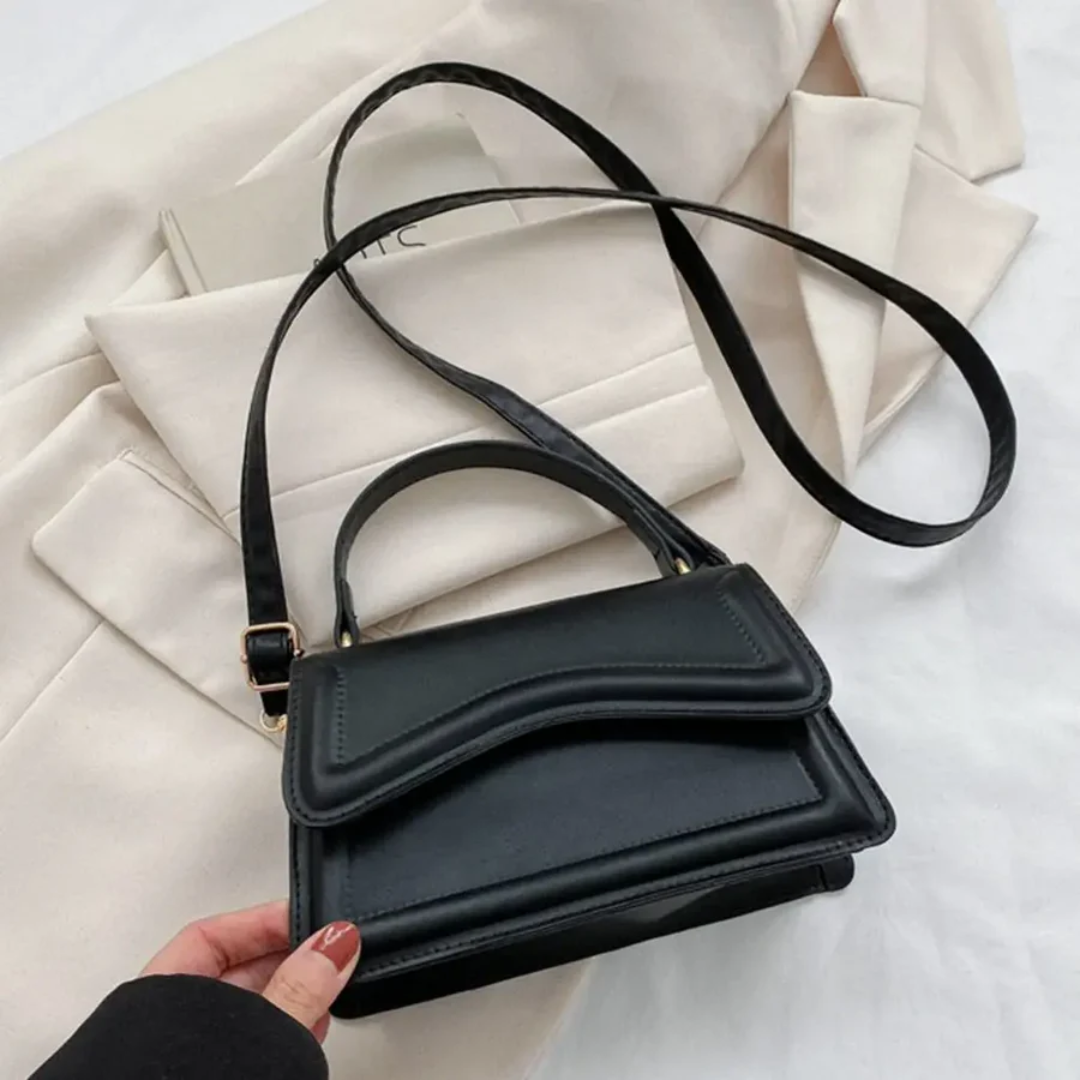 Stijlvolle Leren Dames Schoudertas - LuxeClass