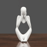 Minimalistische decoratie met abstract motief