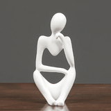 Minimalistische decoratie met abstract motief