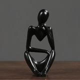 Minimalistische decoratie met abstract motief