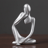 Minimalistische decoratie met abstract motief