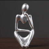 Minimalistische decoratie met abstract motief
