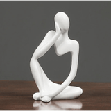 Minimalistische decoratie met abstract motief