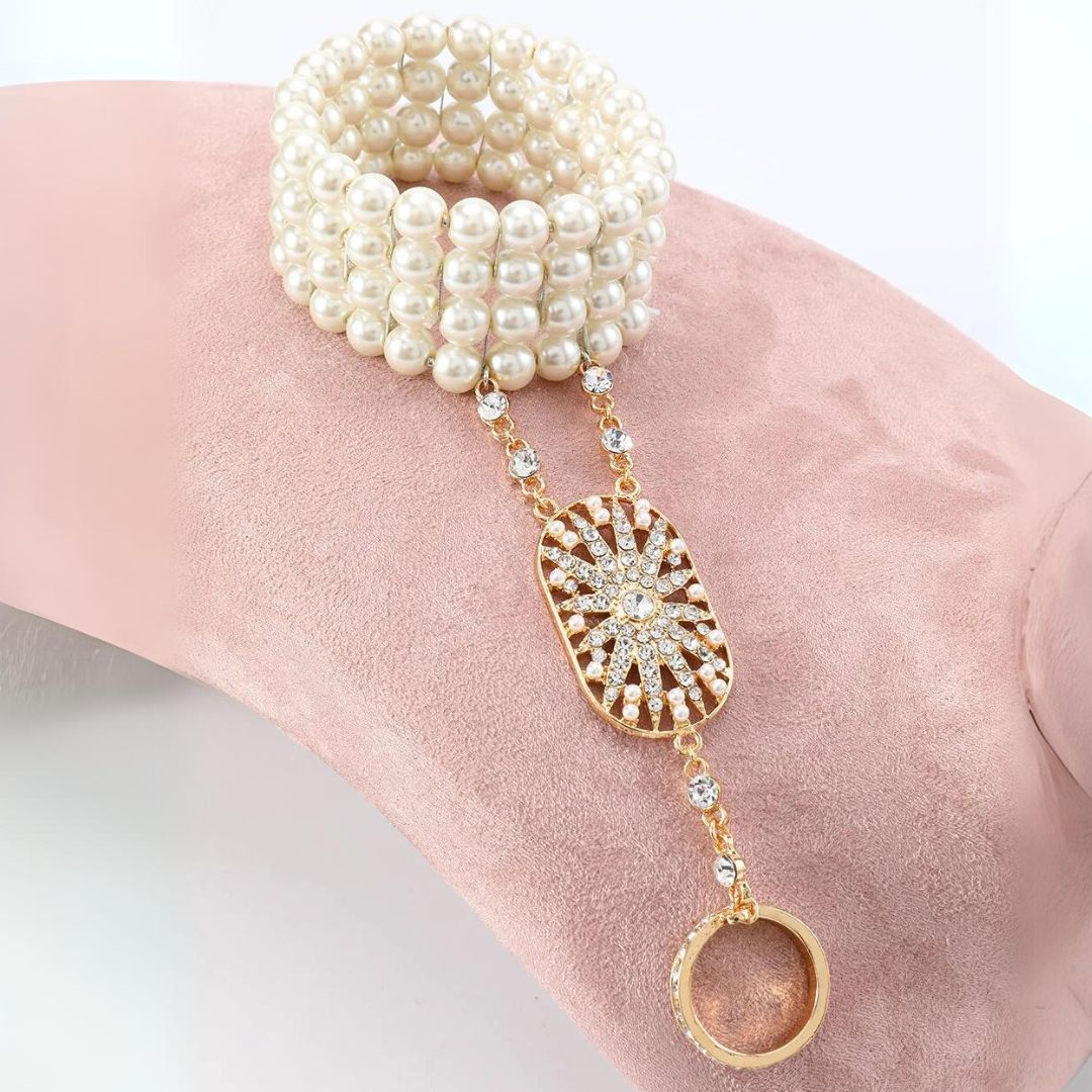 Olijf 1920er Accessoire-Set