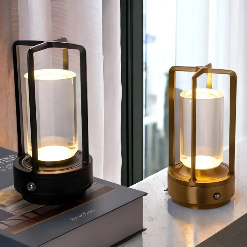 Scandinavische Draadloze LED-Tafellamp - NordicaGlow