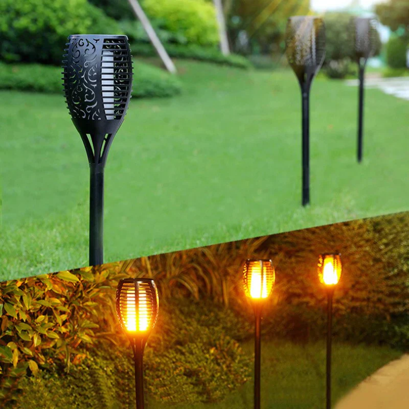 Tuinfakkels met LED Verlichting - SolarFlame