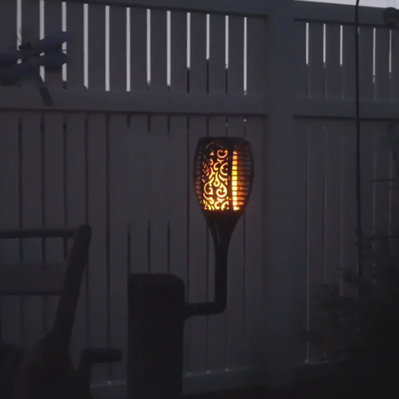 Tuinfakkels met LED Verlichting - SolarFlame