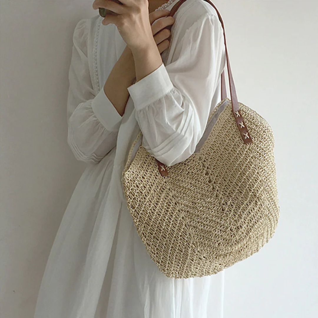 Stijlvolle schoudertas voor dames - BreezeWoven