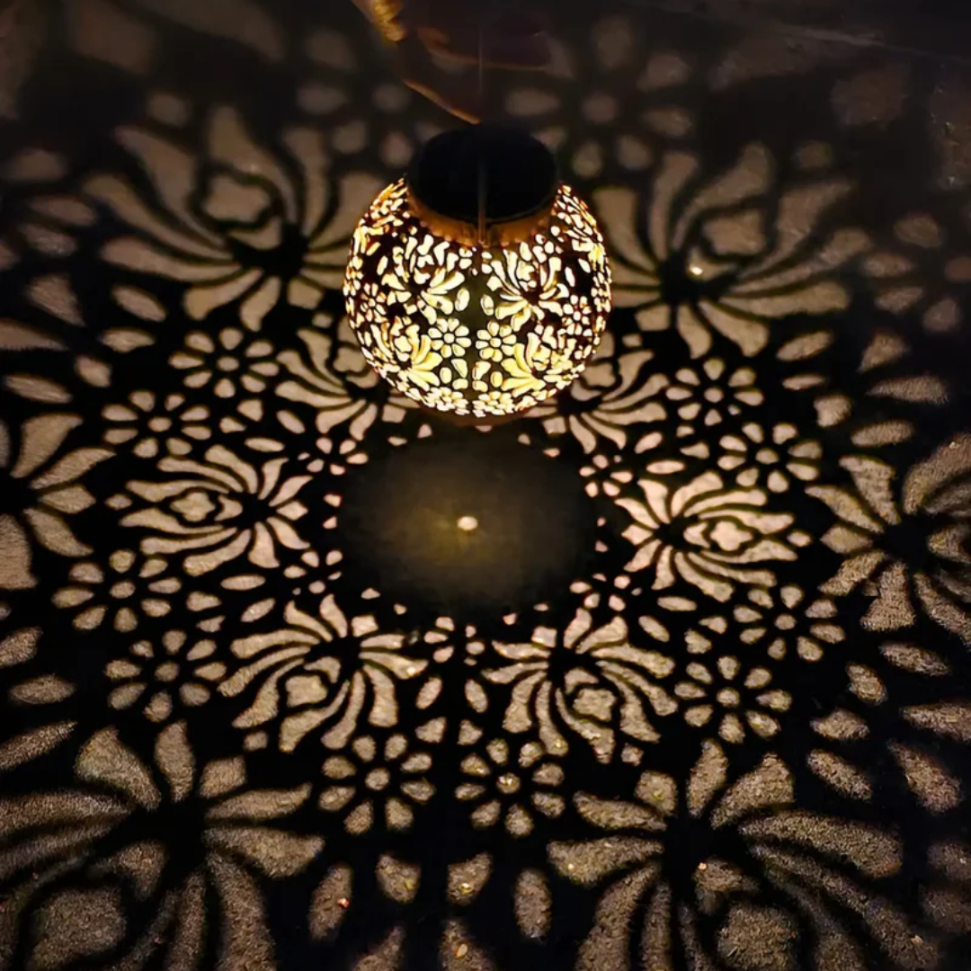 Waterdichte LED Solar Tuin Hanglamp - RadiantGlow