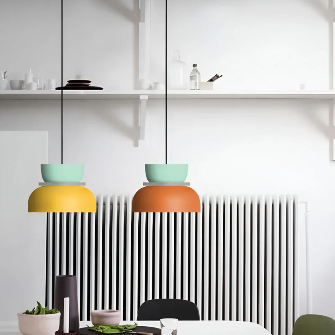 Kleurige en Trendy Macaron LED Hanglamp - VividGlow