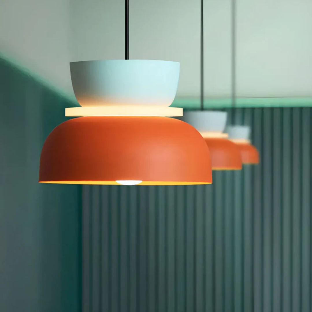 Kleurige en Trendy Macaron LED Hanglamp - VividGlow