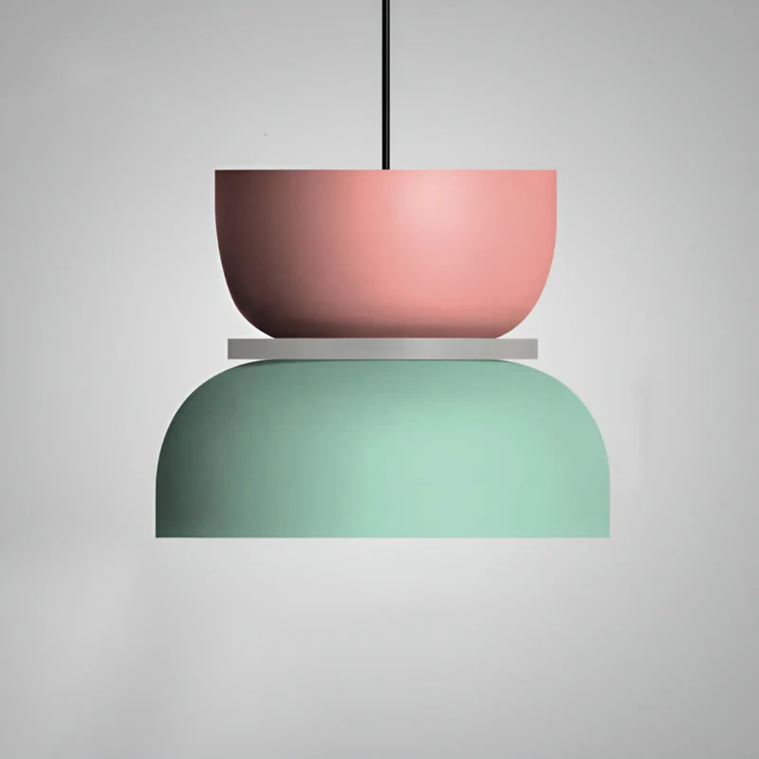 Kleurige en Trendy Macaron LED Hanglamp - VividGlow