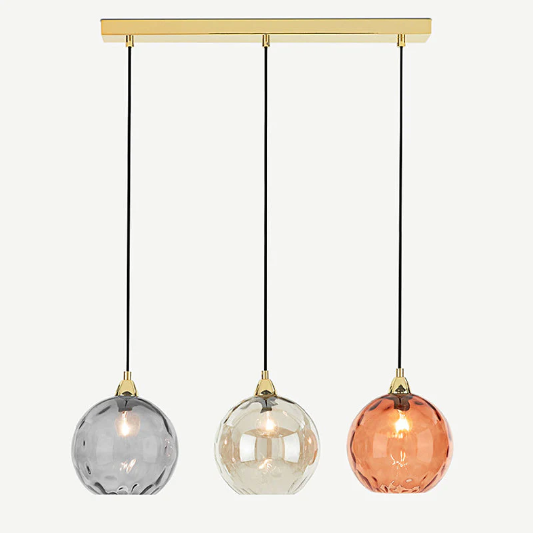 Moderne Cluster Pendelleuchte met 3 Lampen - Cascade