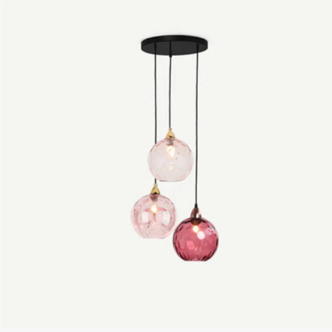 Moderne Cluster Pendelleuchte met 3 Lampen - Cascade