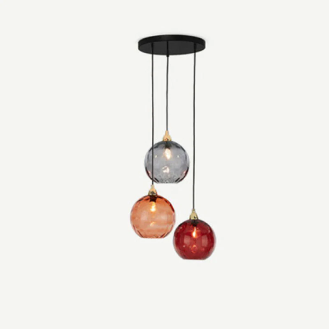 Moderne Cluster Pendelleuchte met 3 Lampen - Cascade