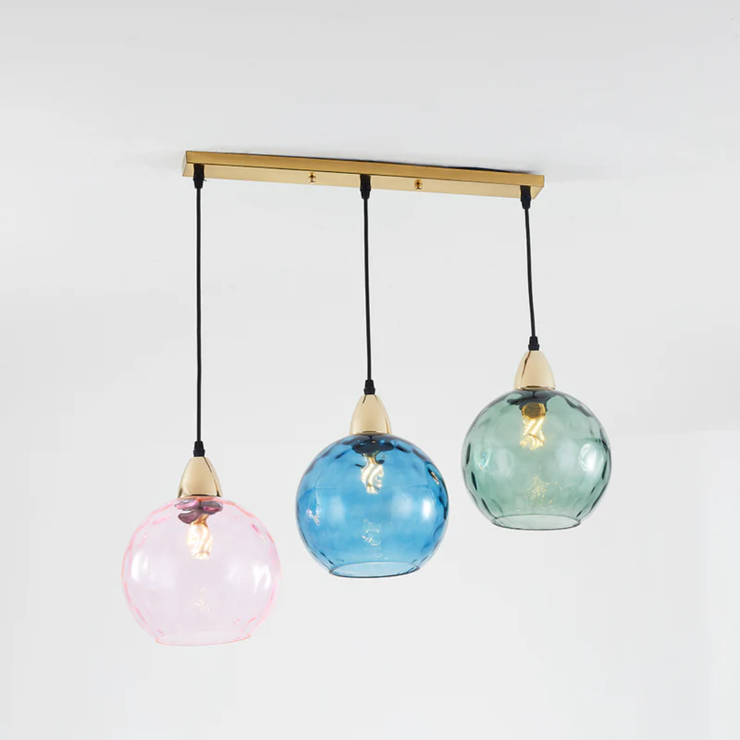 Moderne Cluster Pendelleuchte met 3 Lampen - Cascade
