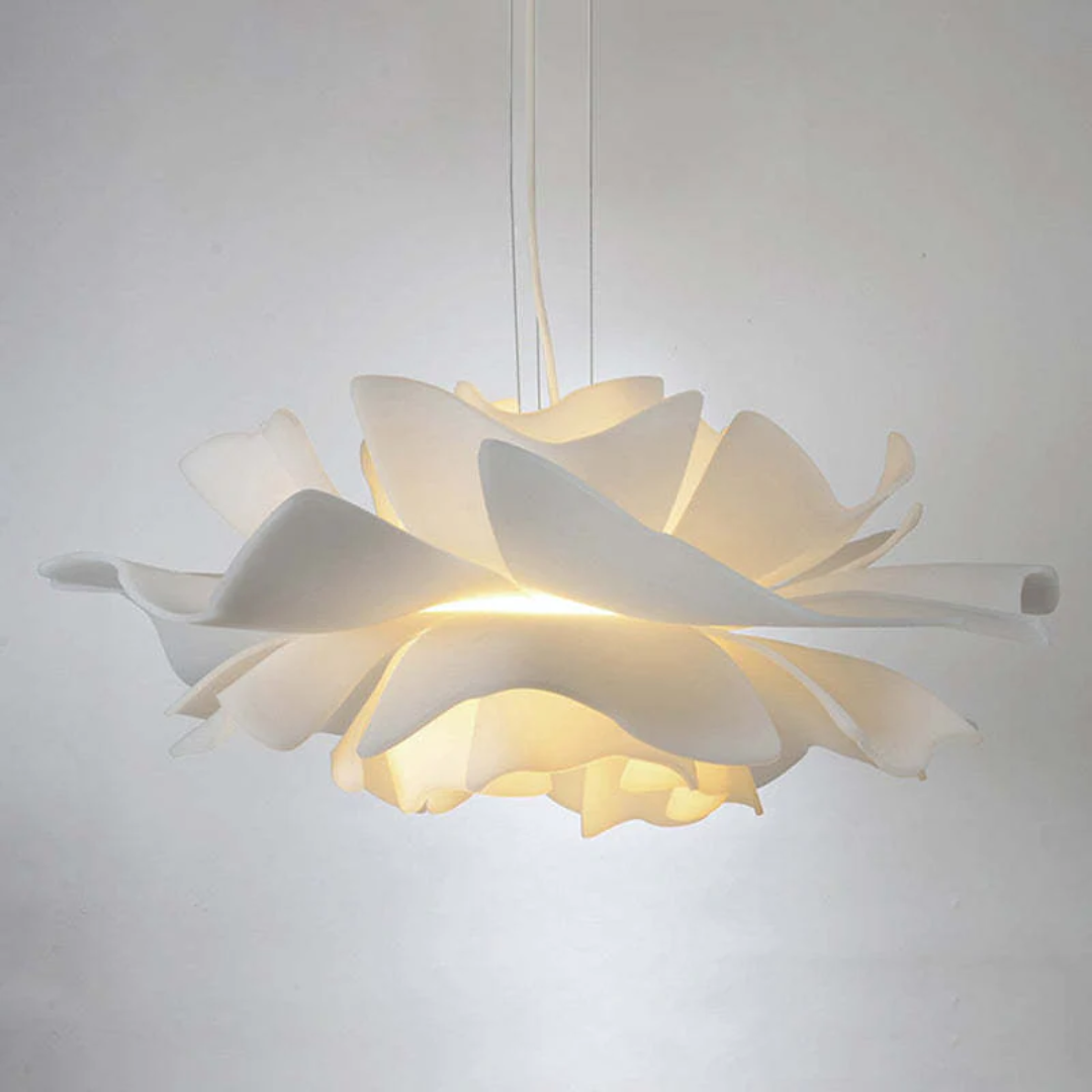 Design-Hanglamp Bloem Wit Metaal - Sophia