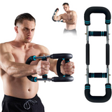 TwisterFlex Verstelbare Power Twister – Versterk Onderarmen, Triceps & Borst – Duurzame, Draagbare Krachttrainingsbalk – Verstelbare Weerstand