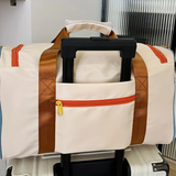 Lichte Duffeltas met Kleurblokken - FlexaBag