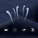Rechtaf gesneden herenjeans met hoge taille