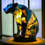 VitraFauna Kunstlamp – Artistieke Tafellamp met Diermotief voor Stijlvolle Accenten