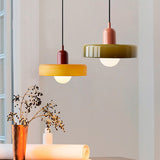 Kleurrijke Hanglamp in Bauhausstijl - StiloGlas