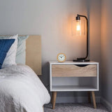 ZENWOOD – Stil houten wekker met rustgevend licht