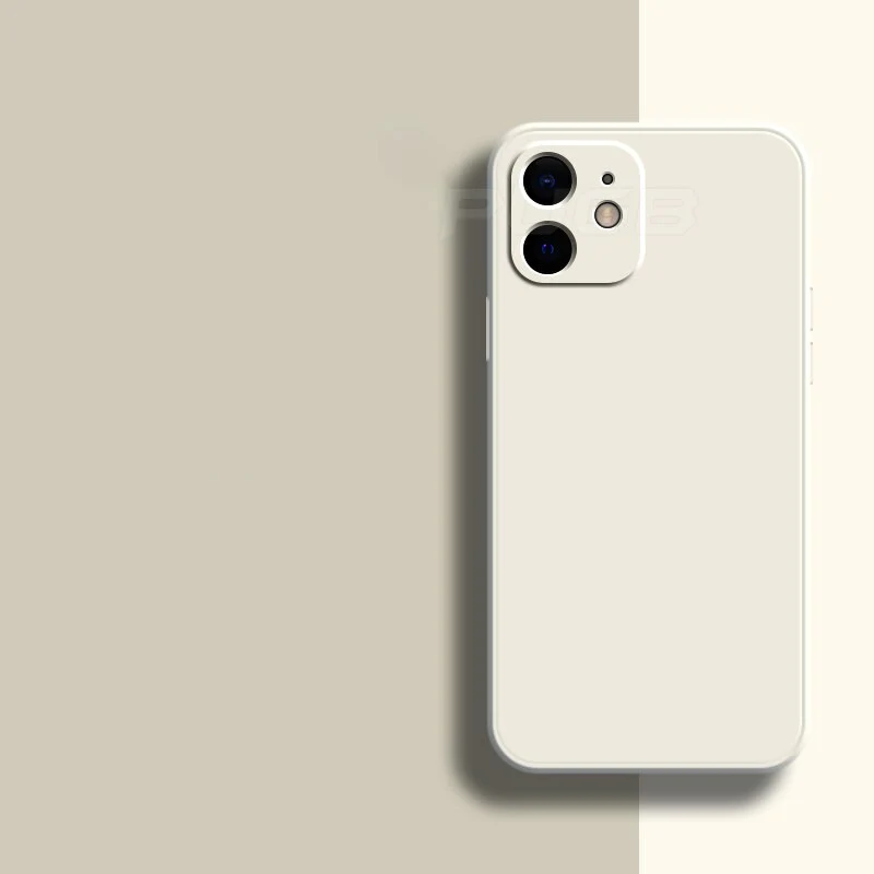 Liquid Silicone Case | Zachte beschermende case voor iPhone 11, 12 en 13