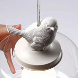 Vogel geïnspireerde Hanglamp – Speelse Elegant met Warme Verlichting
