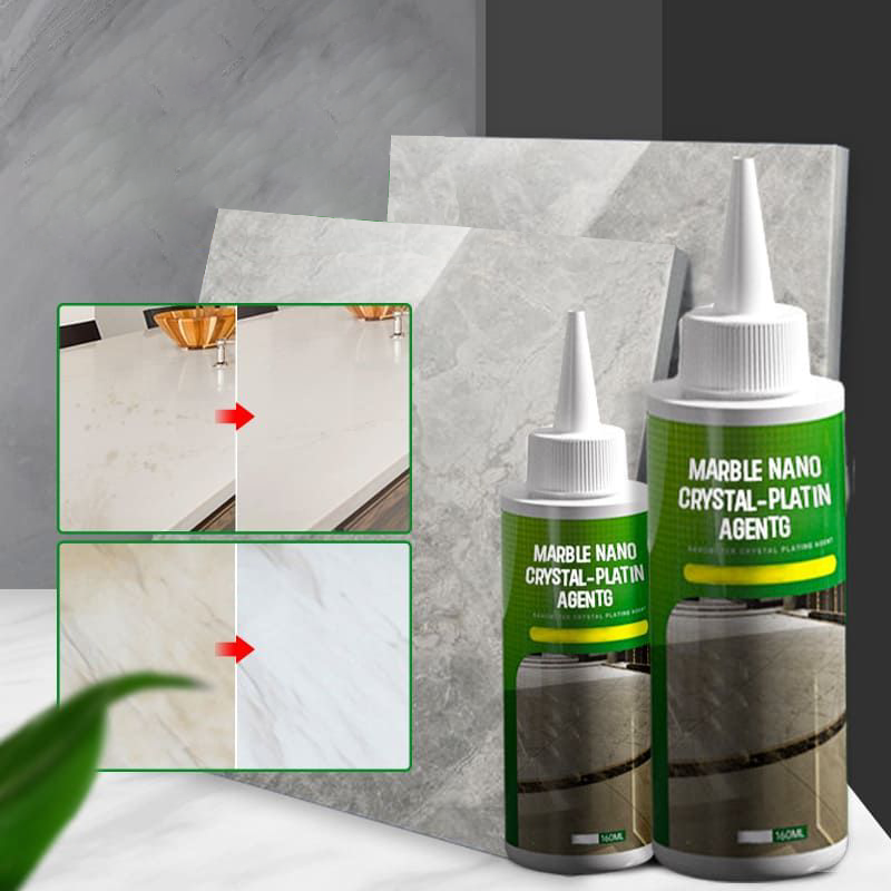 NanoShine Steen Coating – Directe Hoogglans Afwerking voor Marmer, Graniet & Meer