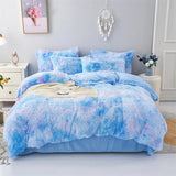 FuzzyHaven | Verander je bed in een knusse haven met deze pluche driedelige beddelenset!