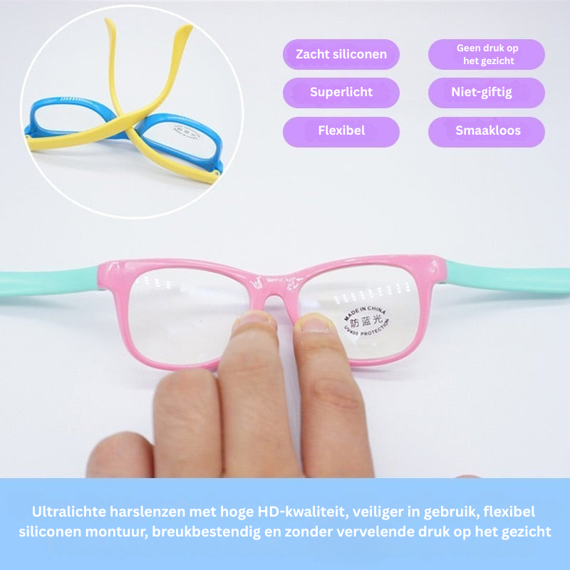 Kinderbril met blauwlichtfilter – BrightEyes