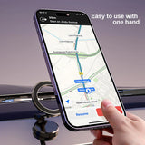 360° Vouwbare Magnetische Telefoonhouder voor de Auto - Stabiel & Verstelbaar