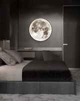 Decoratieve wandlamp LED in de vorm van een maan