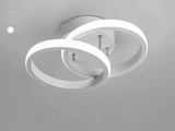 Moderne LED plafondlamp kroonluchter – geometrische armatuur in moderne stijl