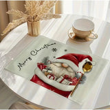 GNOMECHEER – Decoratieve kersttafelonderzetter voor feestelijke familiediners