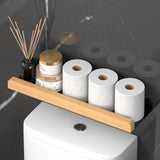 Stijlvolle Wandplank Toiletpapierhouder – Perfect voor Badkamerorganisatie